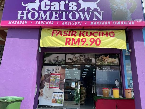 cats hometown pet shop cat food litter cat grooming persiaran raja muda klang