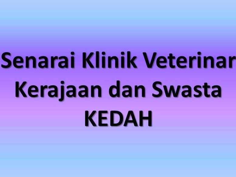 cenang vertenary clinic