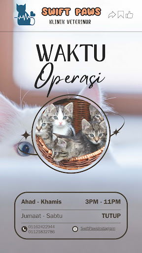 Klinik Veterinar Swift Paws