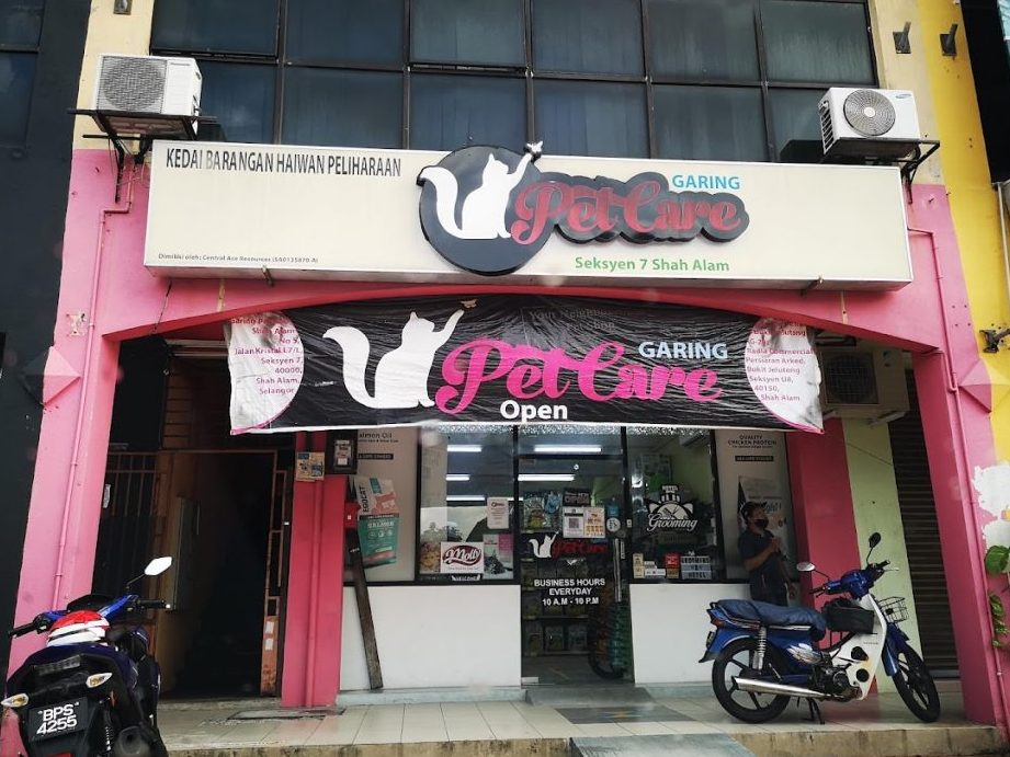 garing petcare seksyen 7 shah alam