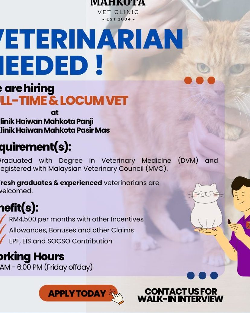 klinik haiwan mahkota mahkota livestock kt0169327 a