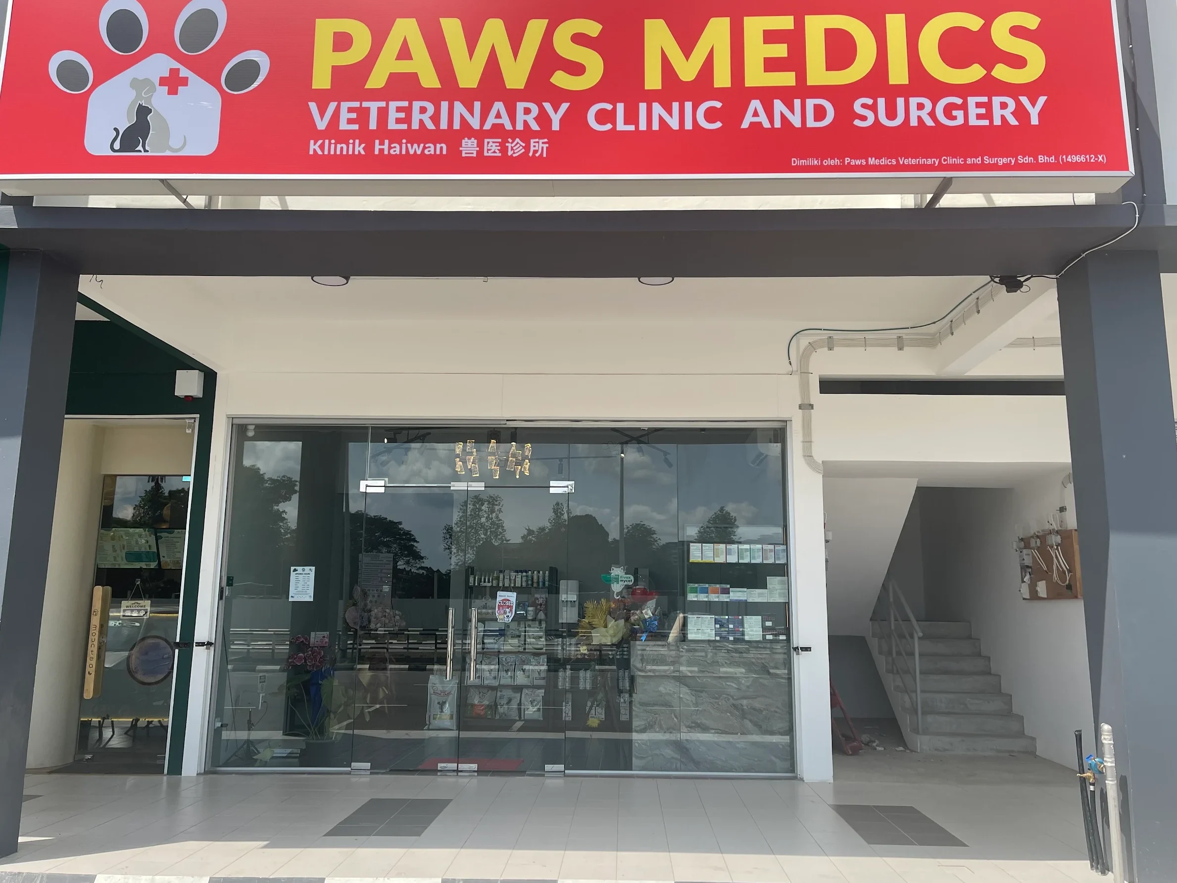 klinik haiwan pawsdoc