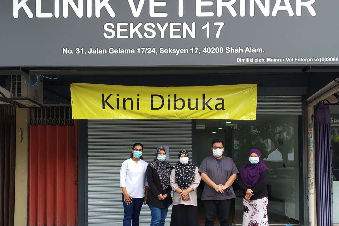 klinik veterinar seksyen 17