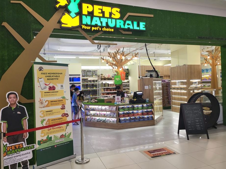 pets naturale setapak central mall